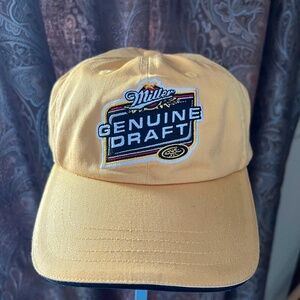 MILLER GENUINE DRAFT Baseball Hat Cap - licensed product MGD Beer